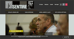 Desktop Screenshot of giornalesentire.it